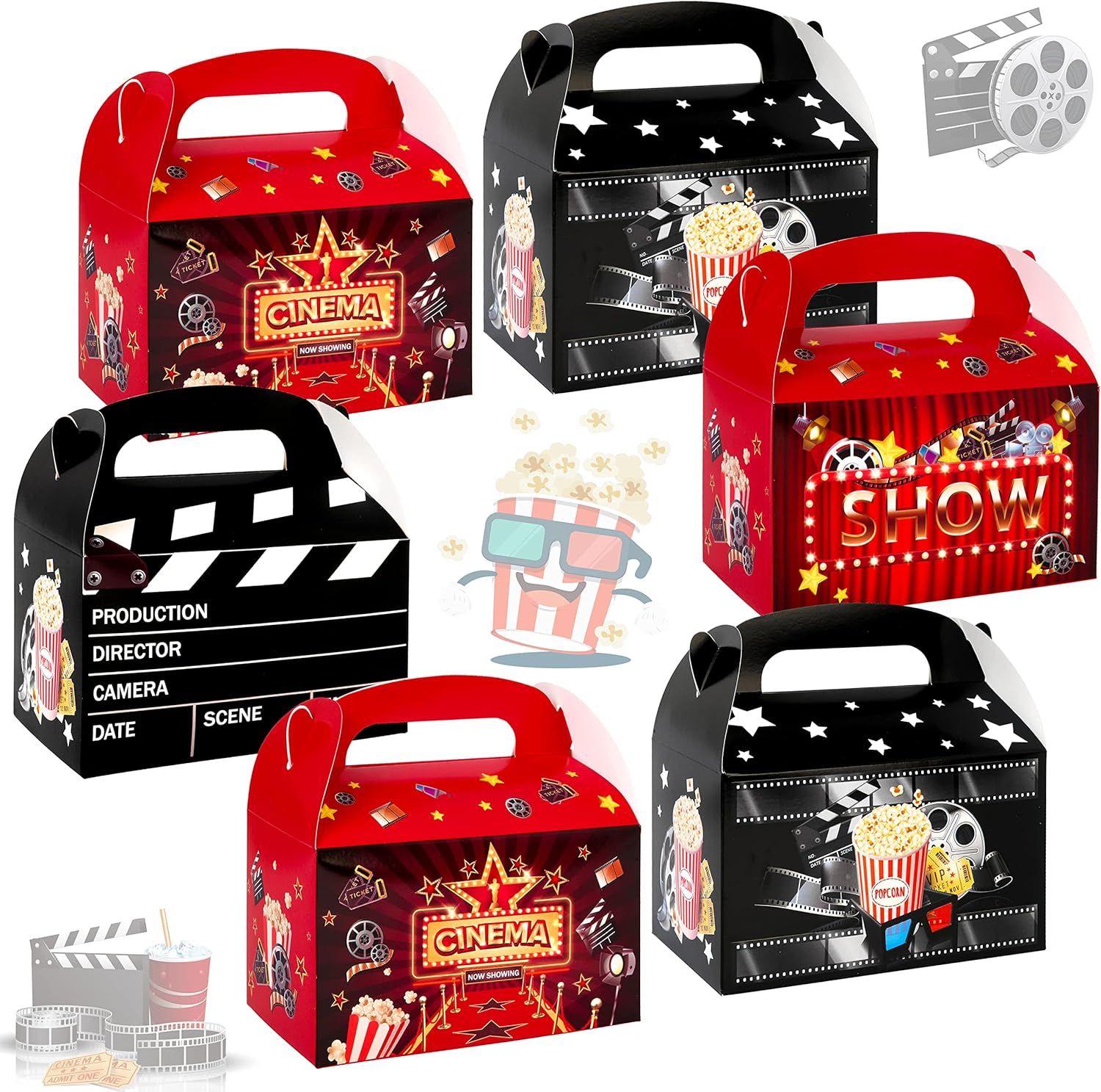 24 Pcs Movie Party Favors - Treat Boxes for Movie Night
