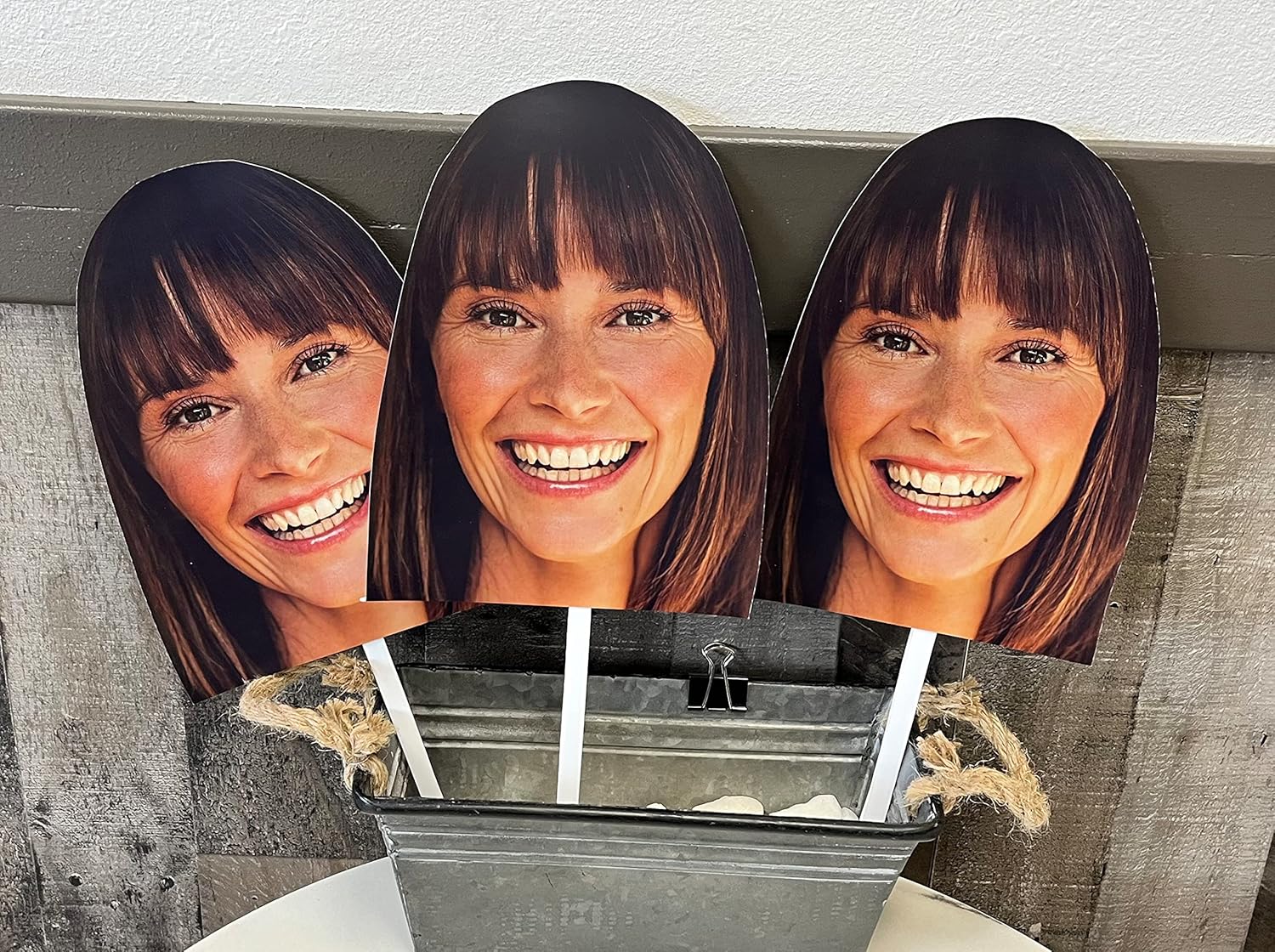 Custom Face Cutouts for Parties 6pcs Set