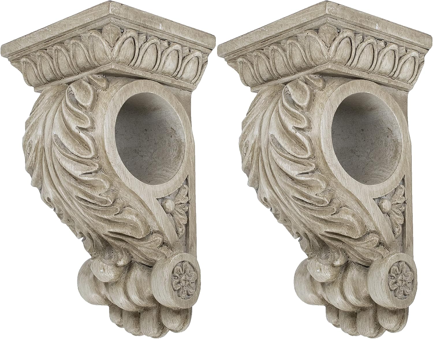MERIVILLE Chatecu Drapery Sconce 2Pcs