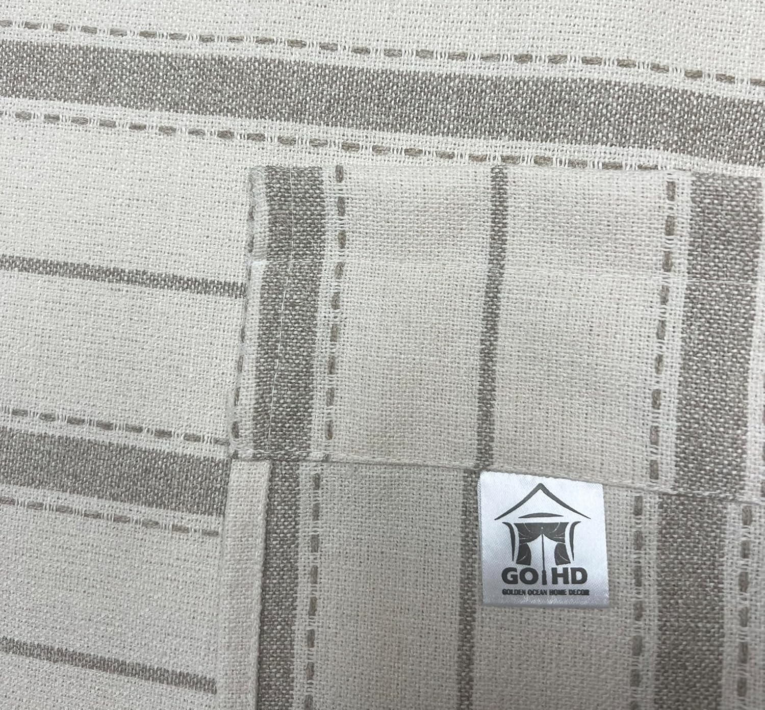 GOHD Boho Parallel Boulevards Valance for Farmhouse