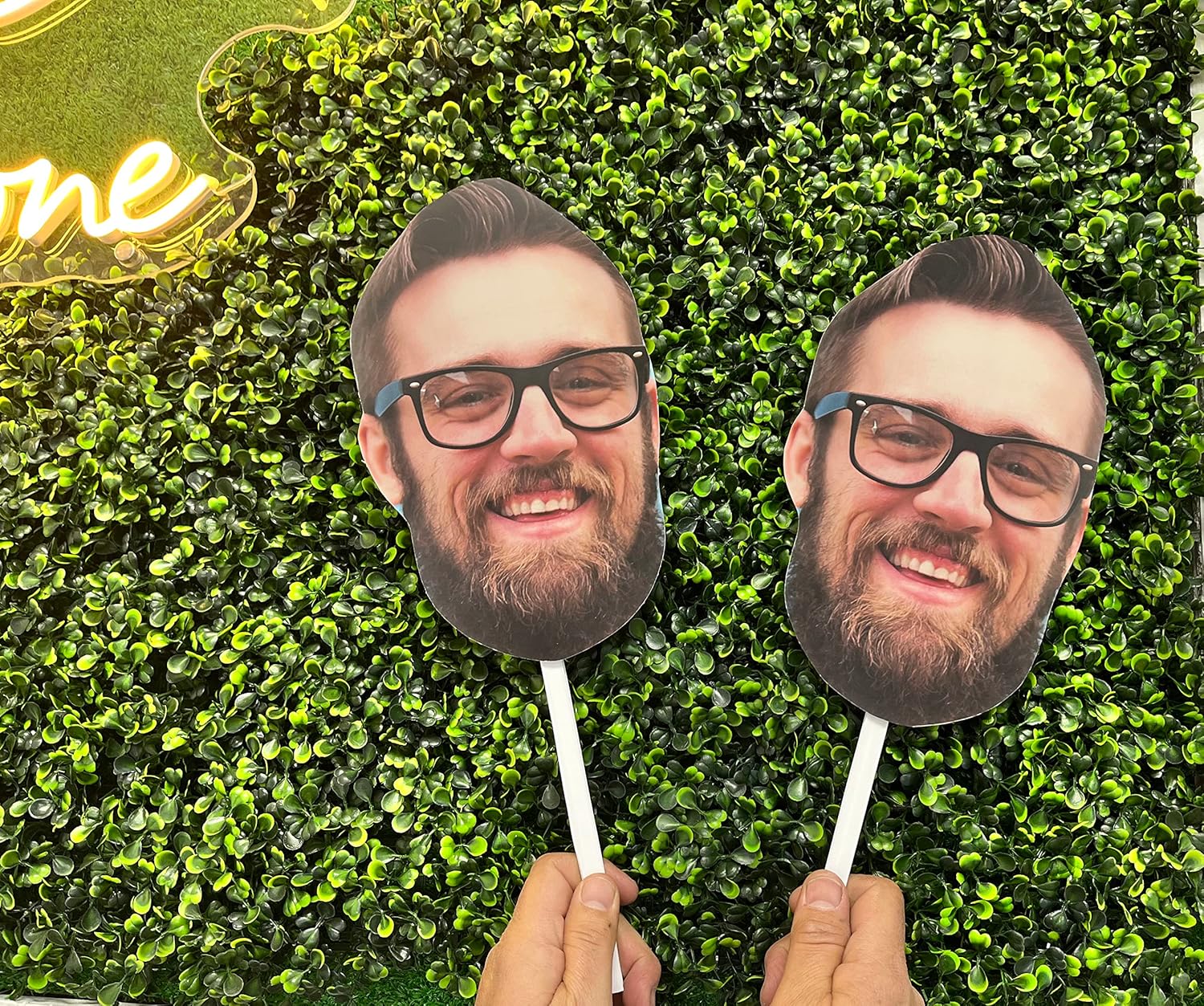 Custom Face Cutouts for Parties 6pcs Set